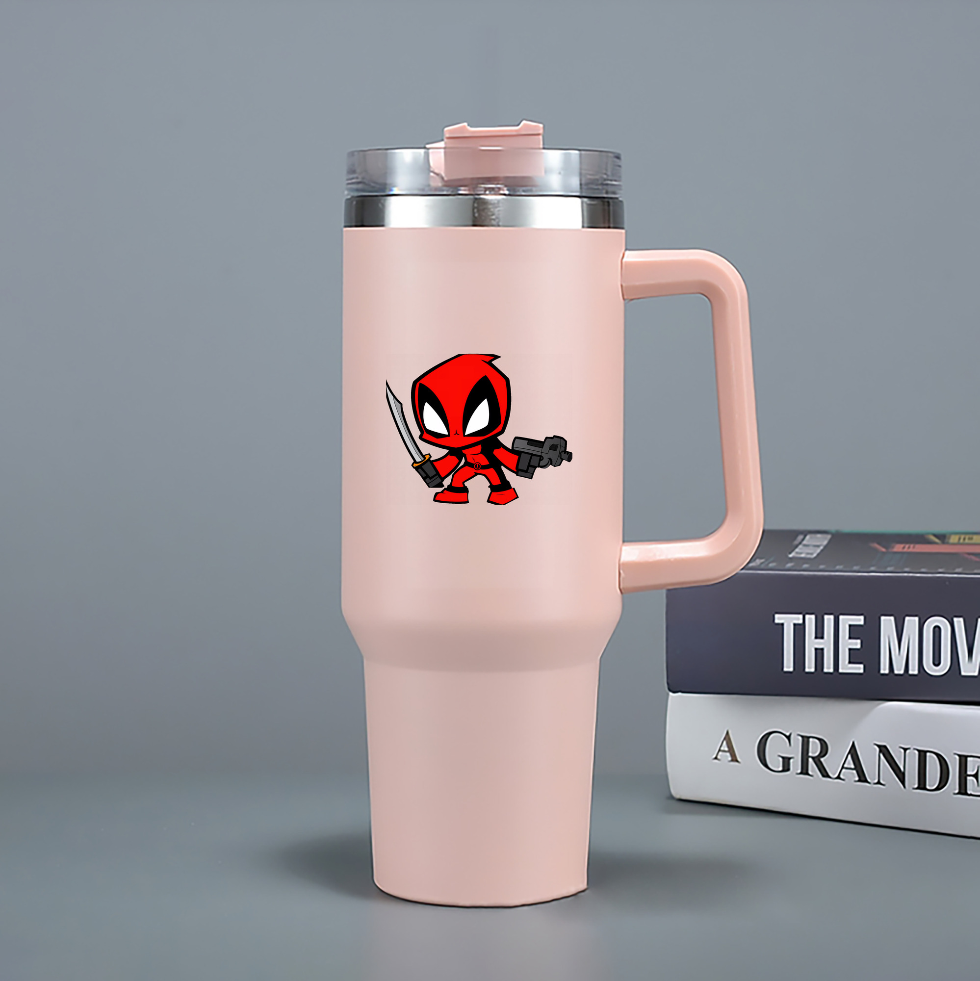 （画像用） Deadpool デッドプール 1200mL車用タンブラー（カラープリント）